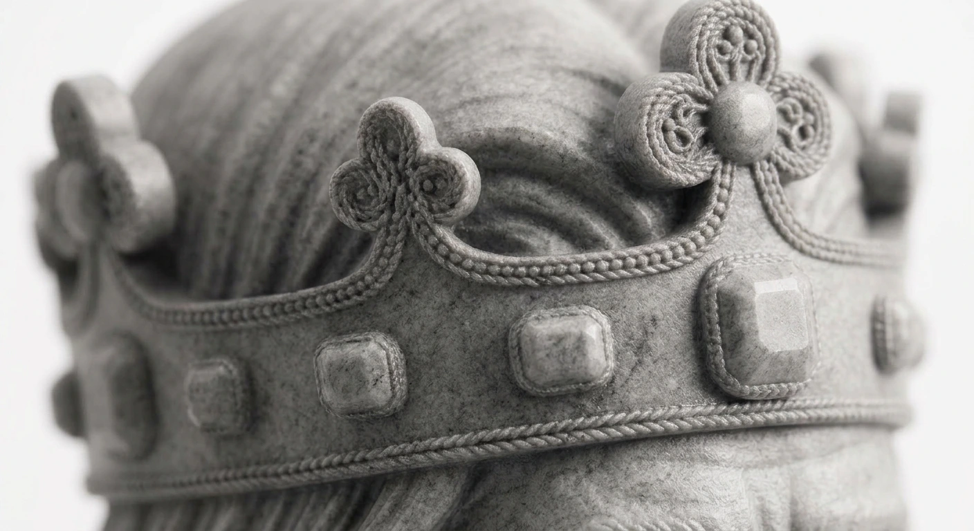Lithuanian heritage collectible with traditional crown motif - handcrafted cultural artifact